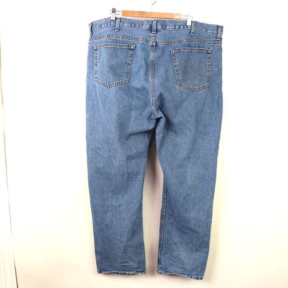 George Regular Fitted Blue Jeans 46X32 - Picture 2 of 4